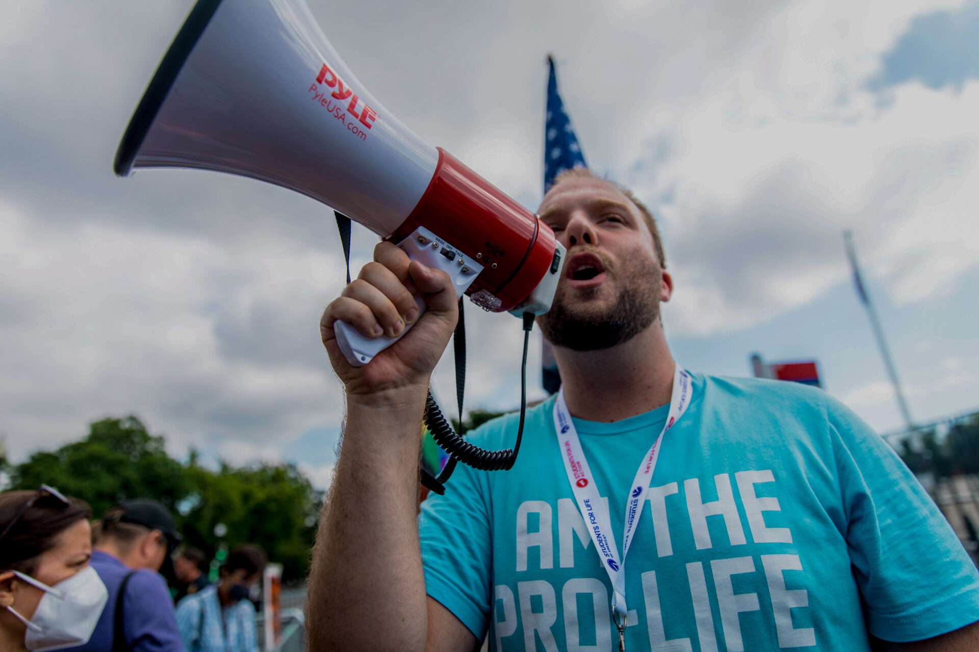 Gavin Oxley protests for life