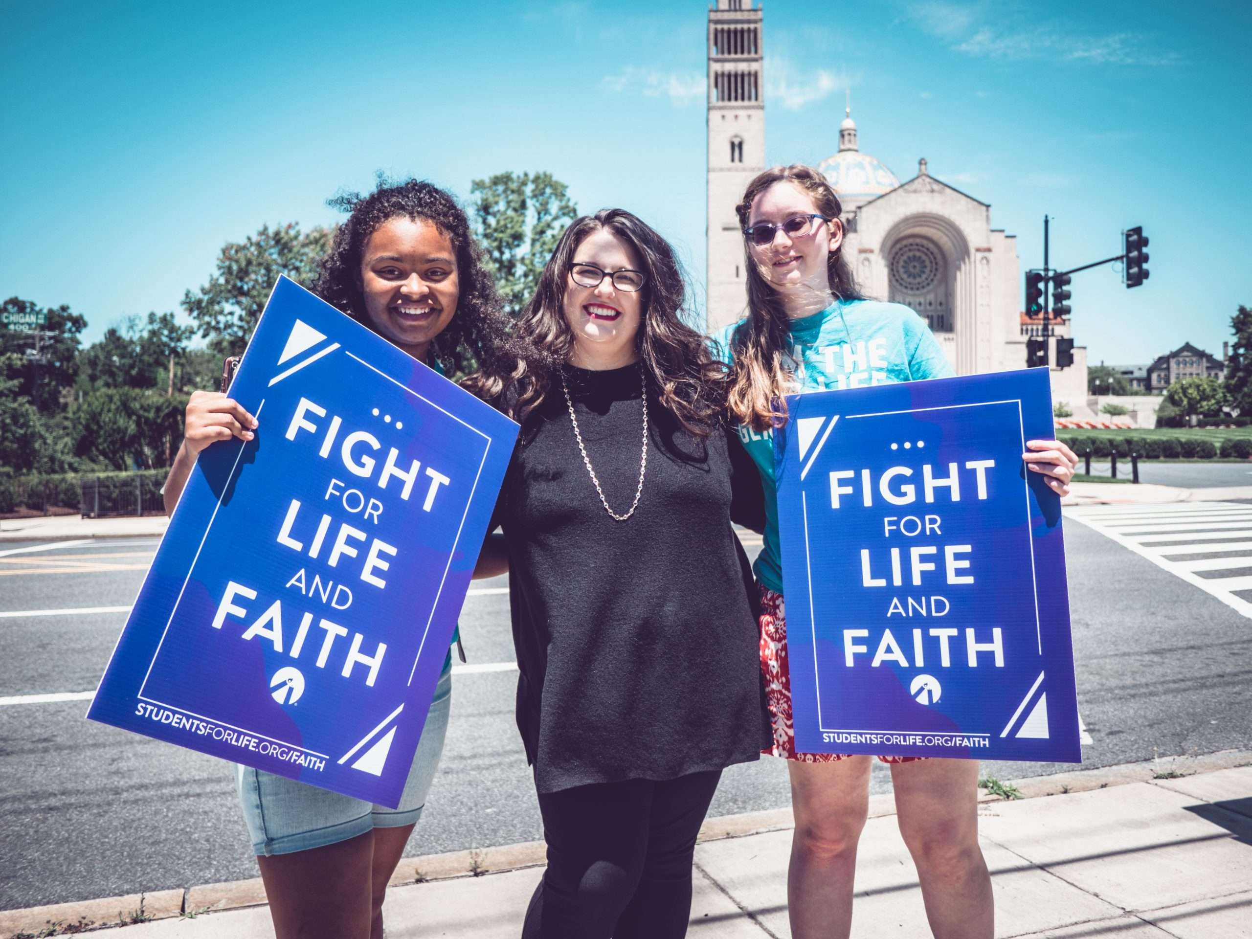 Students for Life Rallies Urge Accountability for ProAbortion Catholic