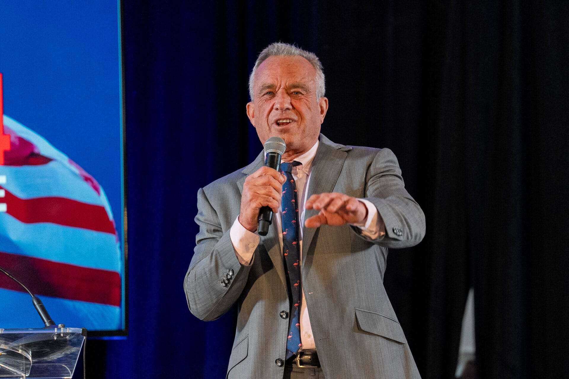 Secretary Robert F. Kennedy Jr. speaks at Long Island Rally.